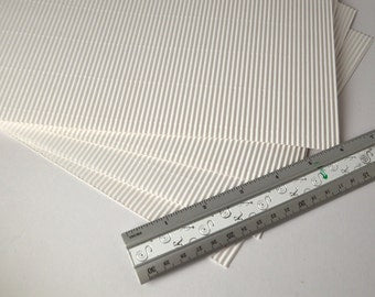 (regular) Corrugated Crafting Cardboard - Large sheets 13"x 9"