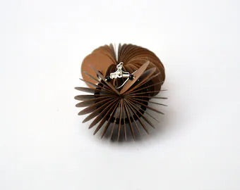 Brown: Dangle Earrings CARTA