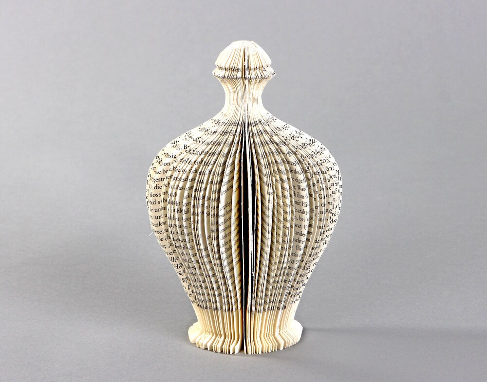 Perfum I - cutted book sculpture
