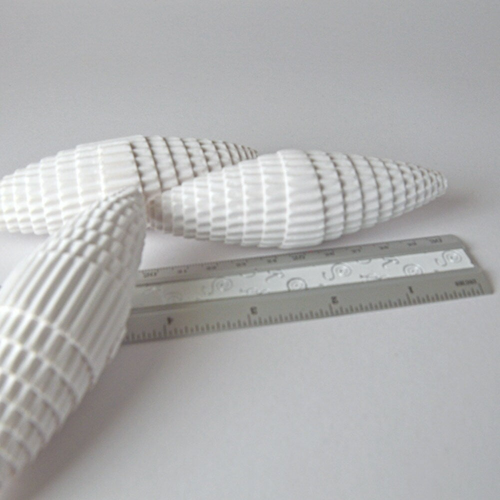 Big Paper Beads made of corrugated cardboard - unfinished