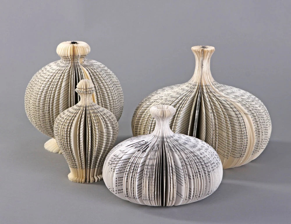 Perfum I - cutted book sculpture