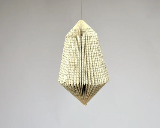 Brilliant - Christmas Decoration: folded Book Art hanging Ornament