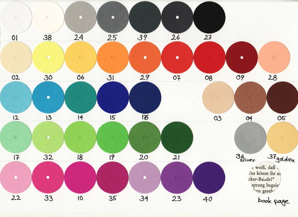 blue: Dangle Earrings CARTA - made of cardstock