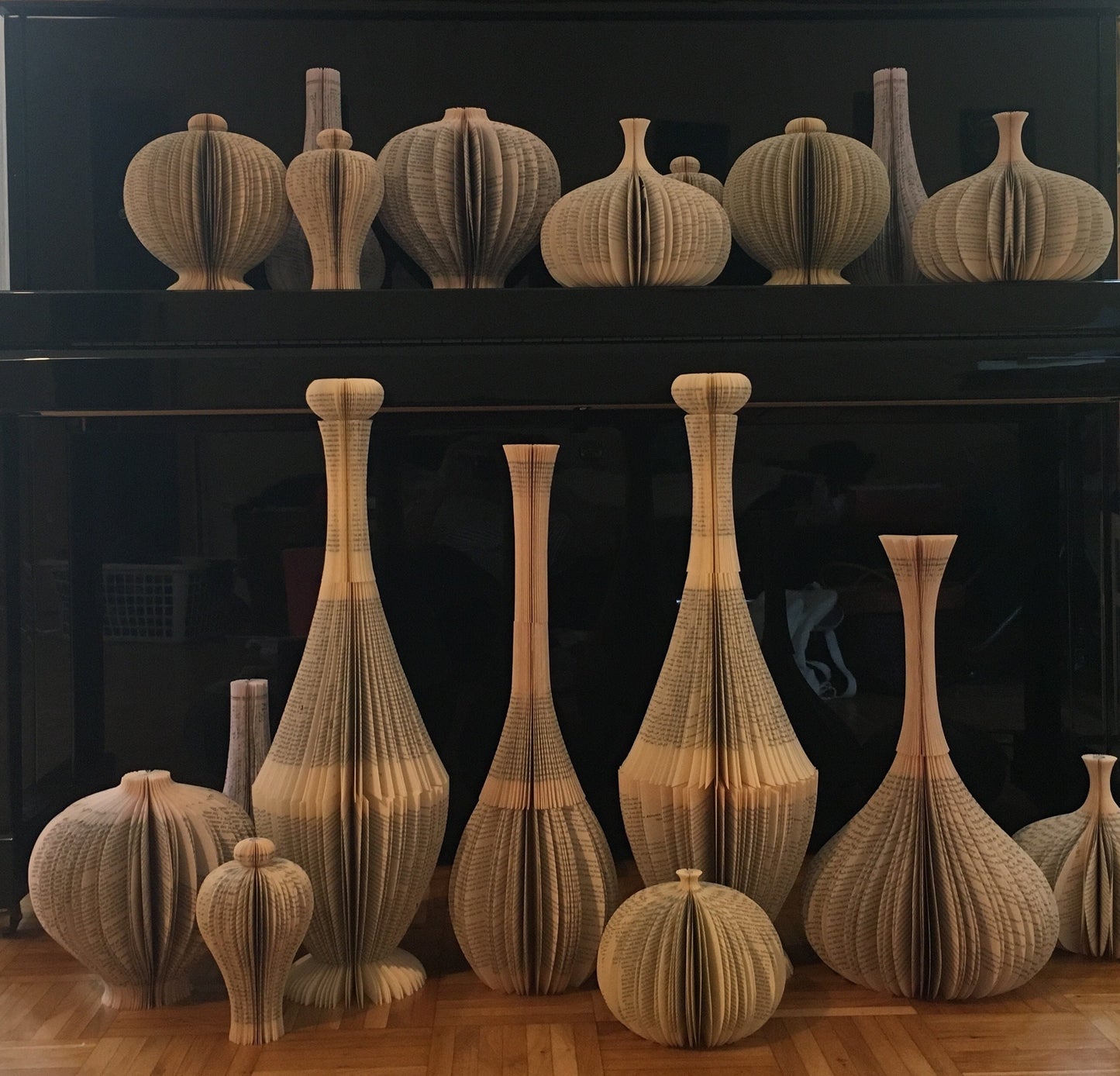 Template for the book sculpture - Carafe II