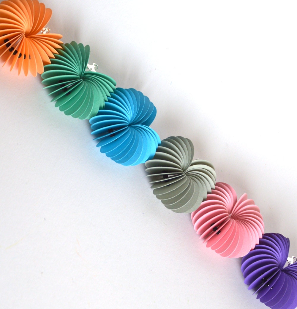 Earrings CARTA - Dangle Earrings made of cardstock -  all colors